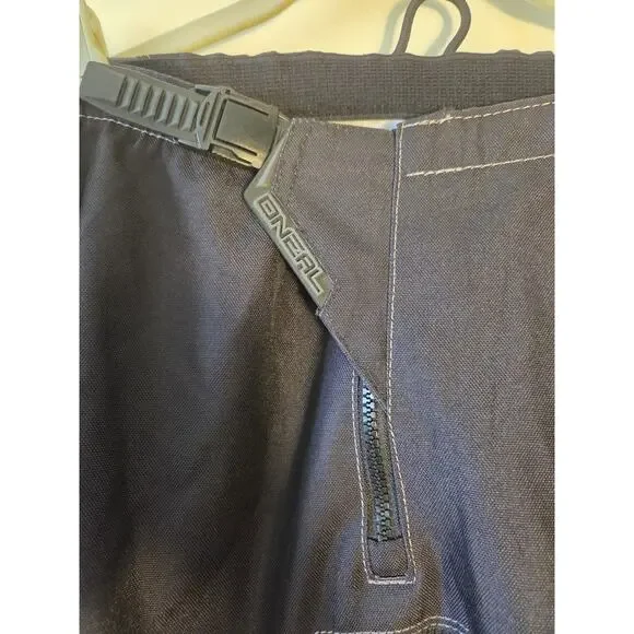 O'Neal Tapered Element Trail Pant Black Gray White Sz 38 Mens Moto